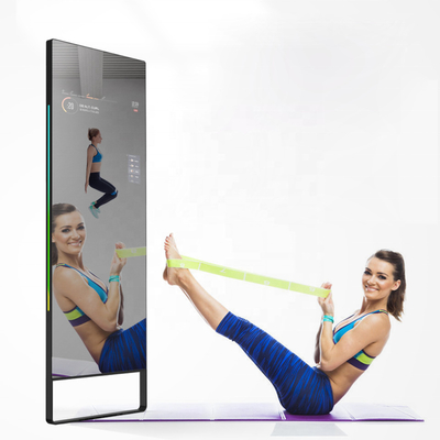 Спортзал используя экран дисплея 43&quot; зеркала свободное положение для фитнеса