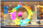 Цвет P10 приведенный прозрачной видео- стены экранного дисплея крытый полный