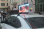 Алюминиевый дисплей автомобиля СИД, знак приведенный такси яркости 5000-6000cd верхний